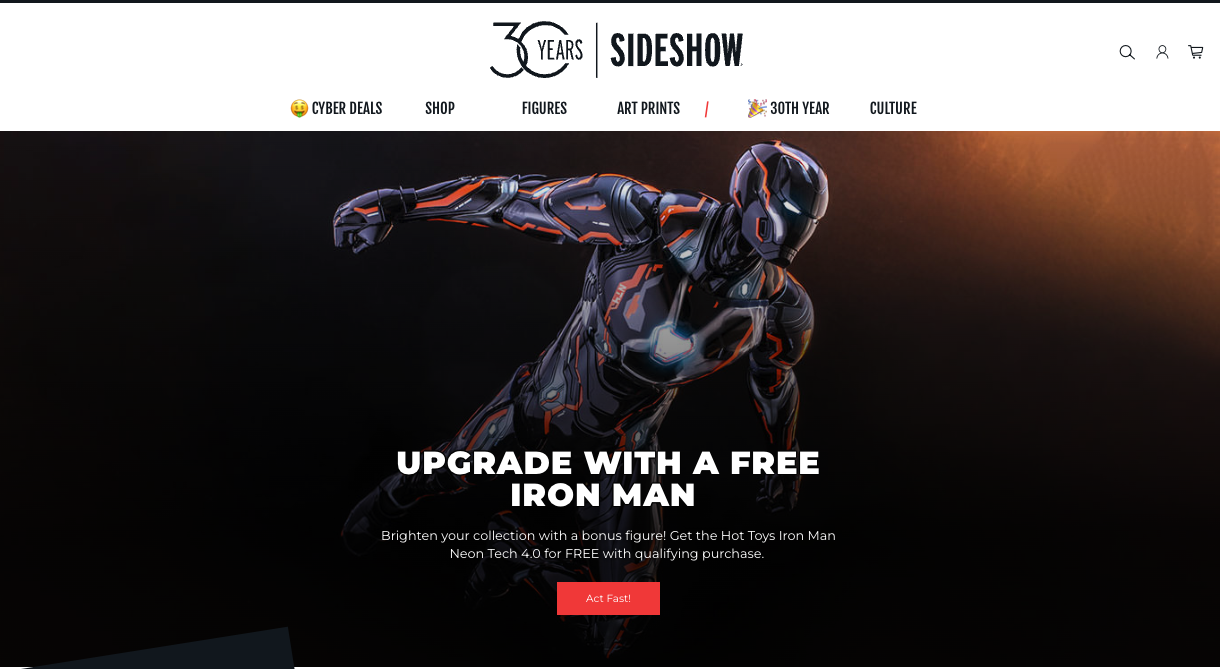 🎭 Discover Exclusive Collectibles at Sideshow