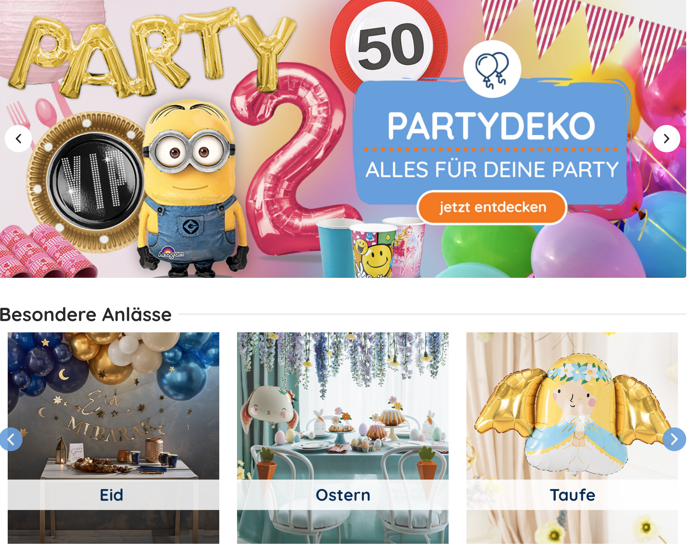 Party.de – Dein Online-Shop für die perfekte Party! 🎉